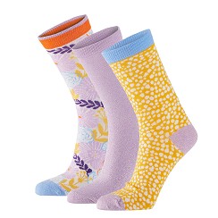 Chaussettes femmes boîte cadeau lurex pailleté