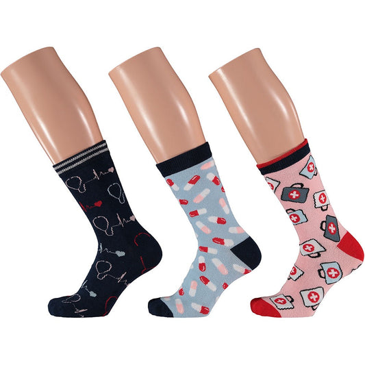 Chaussettes pour femmes - boîte cadeau médical & santé