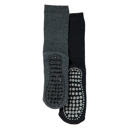 Chaussettes antidérapantes pour femmes - Lot de 4 - Doublure en éponge