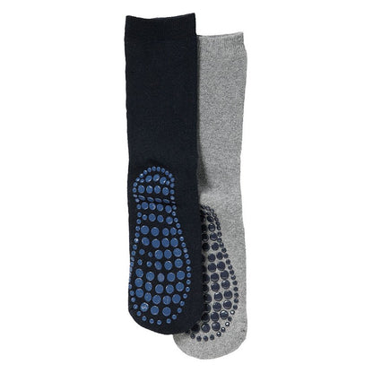 Chaussettes antidérapantes pour femmes - Lot de 4 - Doublure en éponge