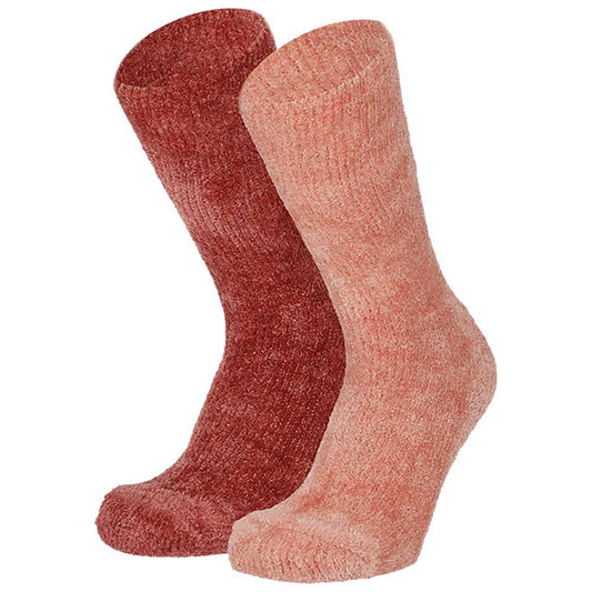 Dames bedsokken - Chenille - 4-Pack
