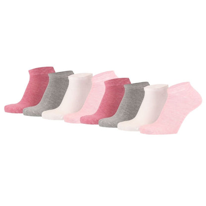 Bamboo Sneaker Socks Kids - Black - 4 pack