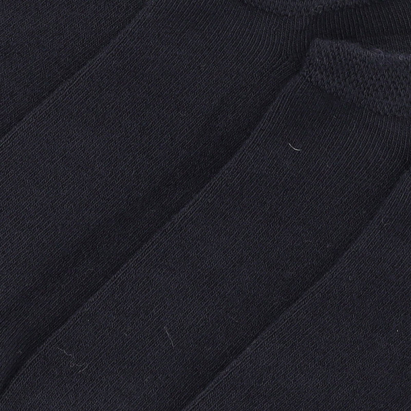 Bamboo Sneaker-Socken für Kinder – Schwarz – 4er-Pack