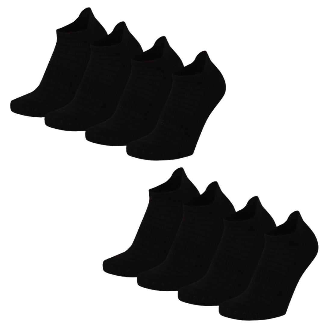 Bamboe Sneakersokken Kids - 8-Pack - Voordeelpakket