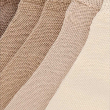 Chaussettes de sport pour femmes - Beige - Lot de 5