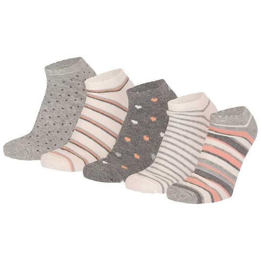 Sneakersokken Dames - Multi color - 10-Pak