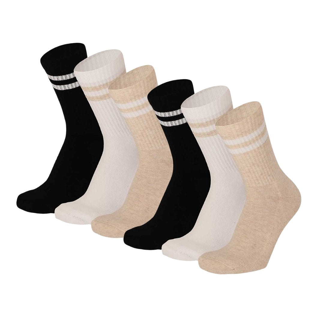 Sportsocken Kinder – 6er-Pack – Vorteilspaket