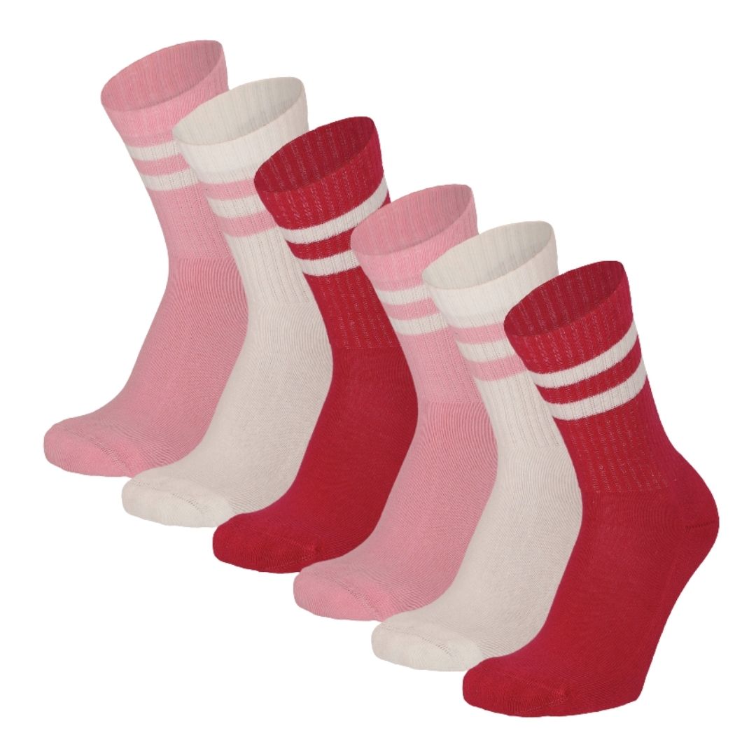 Sportsocken Kinder – 6er-Pack – Vorteilspaket