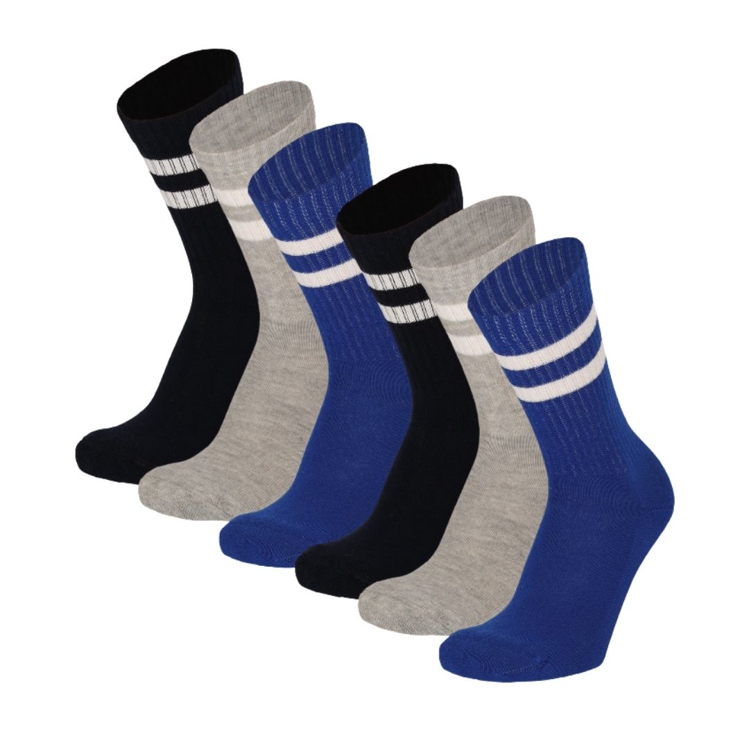 Sportsocken Kinder – 6er-Pack – Vorteilspaket