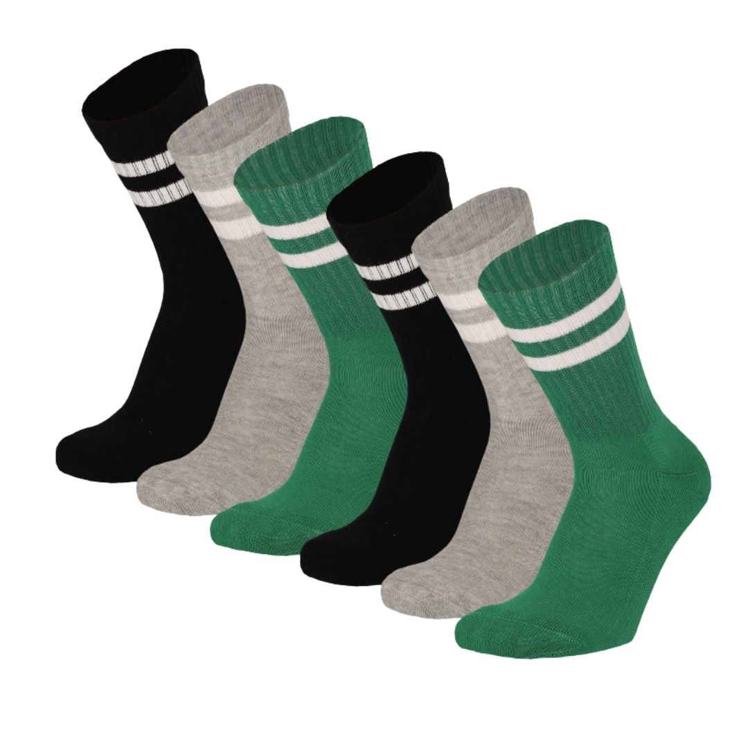 Sportsocken Kinder – 6er-Pack – Vorteilspaket