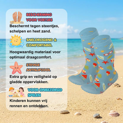 Watersokken kids - anti slip - Licht Blauw