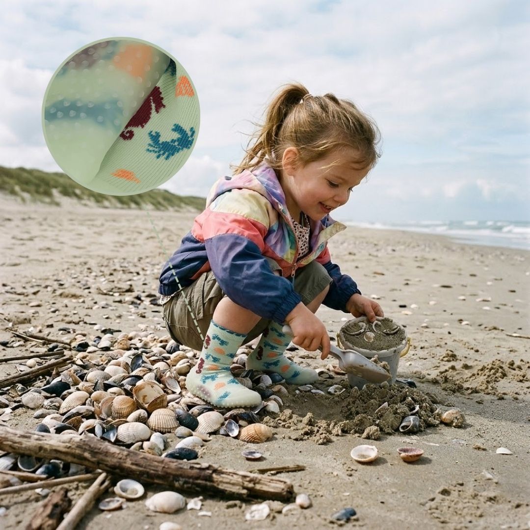 Watersokken kids - anti slip - Mint