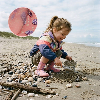 Watersokken kids - anti slip - Roze