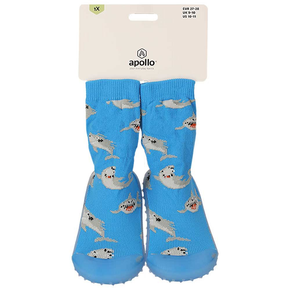 Watersokken kids - anti slip - Kobalt Blauw