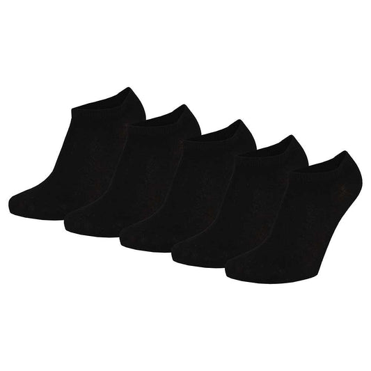 Chaussettes de sport pour enfants - Noir - Lot de 5 - Unisexe