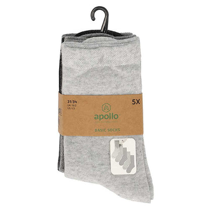 Katoenen kindersokken basic - 10-Pak - Unisex