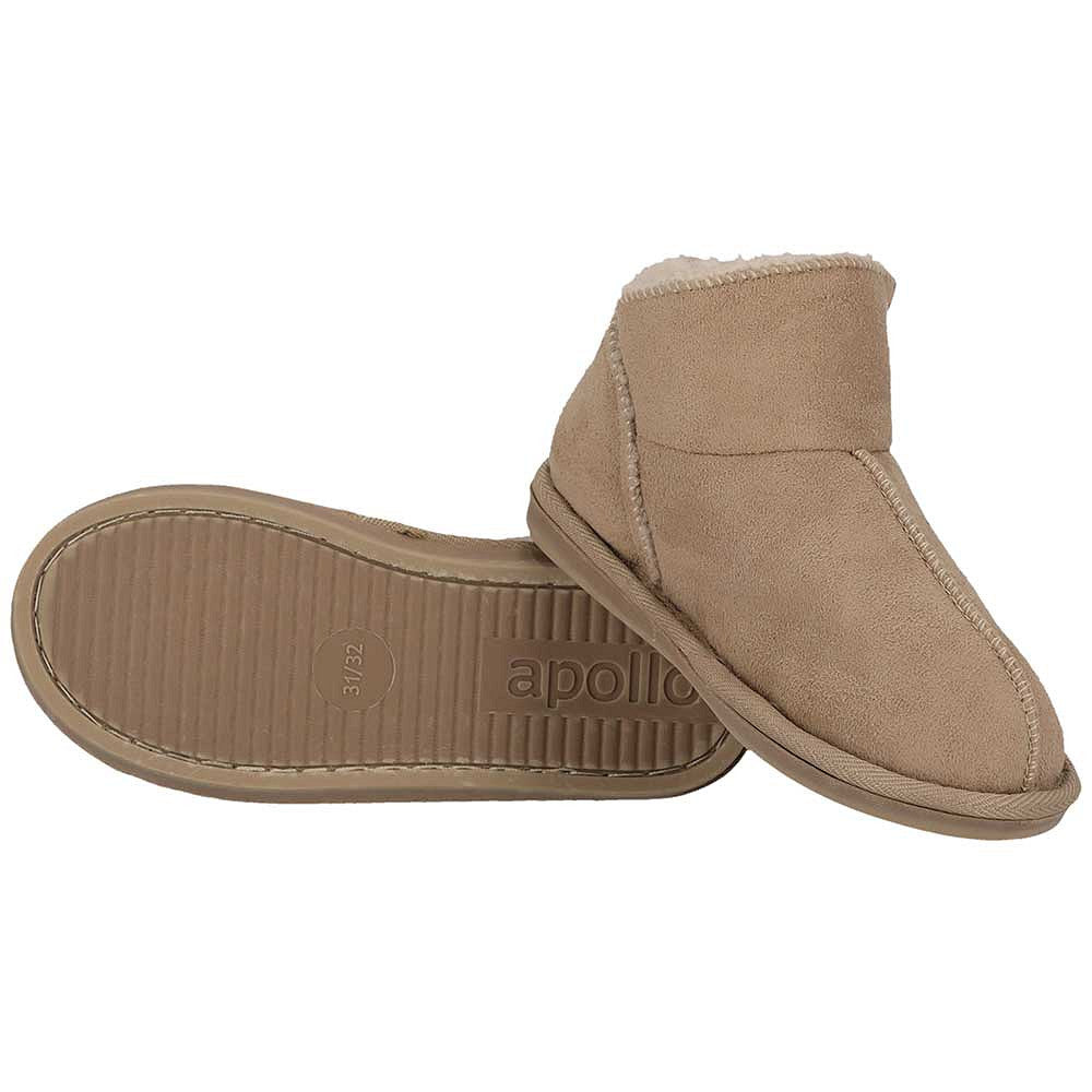 Lage kinder pantoffels - Suede