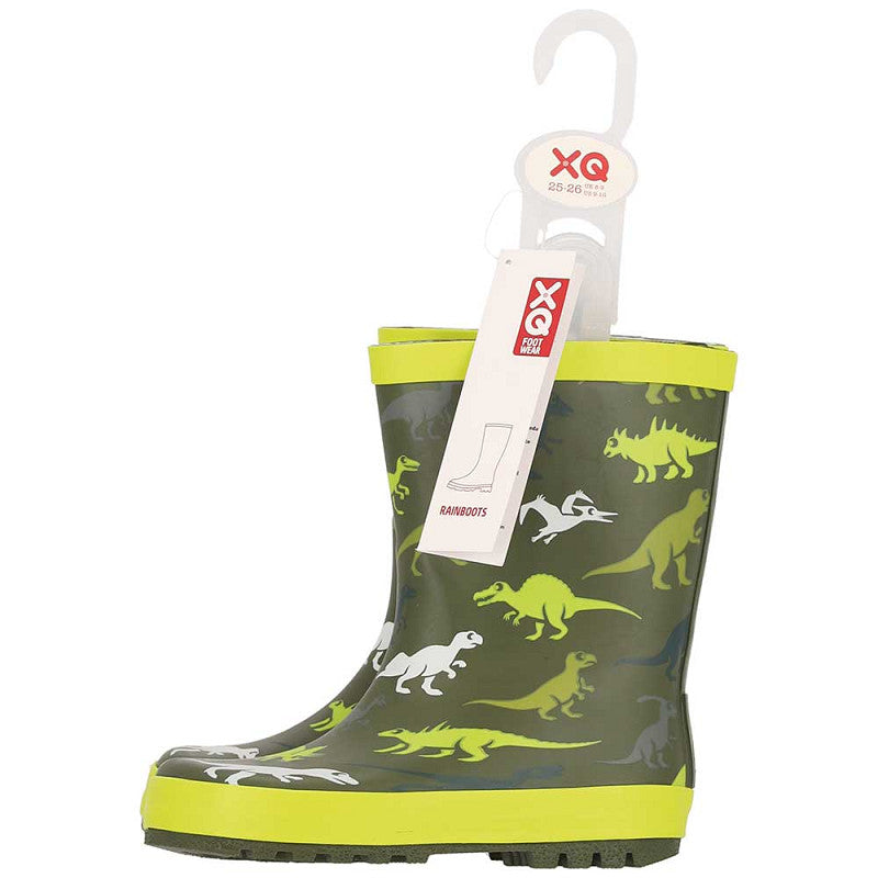 Regenlaarzen Jongens - Dino - Groen