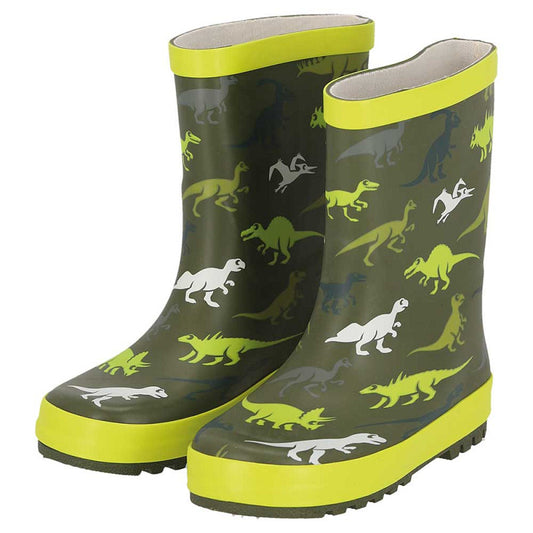 Regenlaarzen Jongens - Dino - Groen
