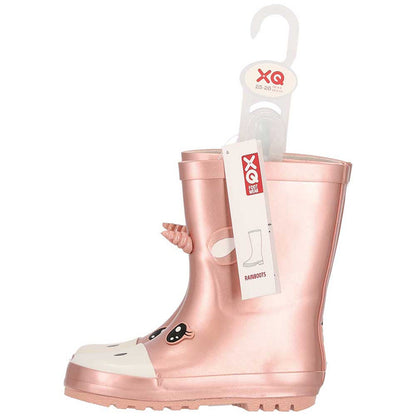 Regenstiefel Kinder - Einhorn - Rosa