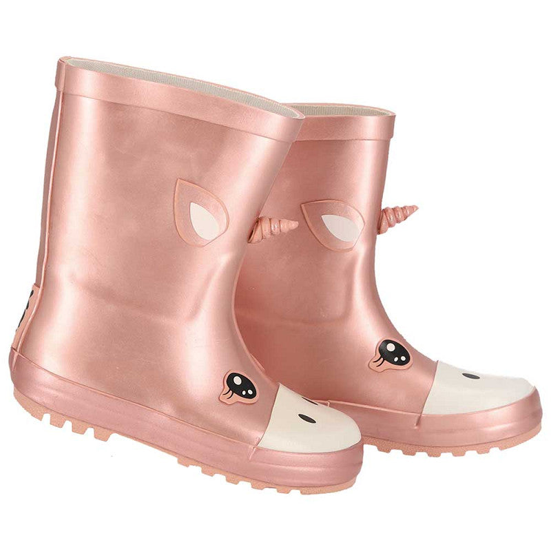 Regenstiefel Kinder - Einhorn - Rosa