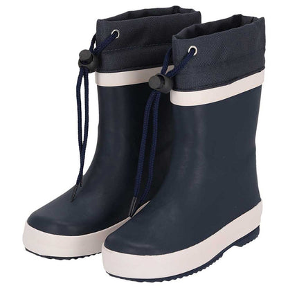 Regenlaarzen kinderen fleece navy blauw – XQ Footwear