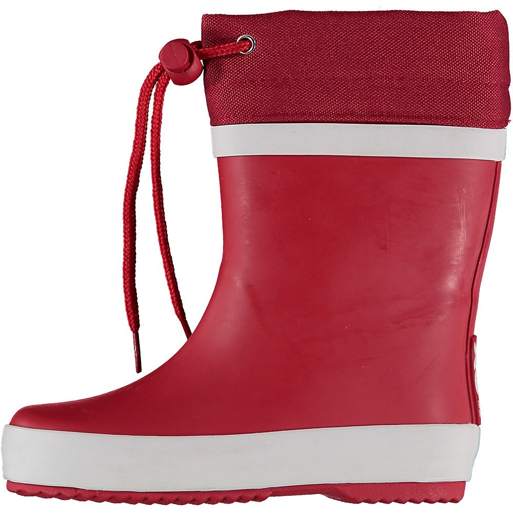 Bottes de pluie enfants - Doublure polaire - Rouge