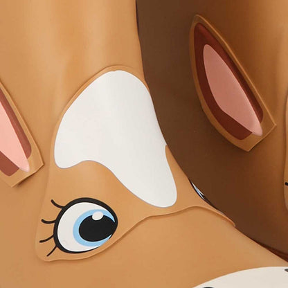 Regenlaarzen kids paardendesign – XQ Footwear – detail van de paardenkop op de neus
