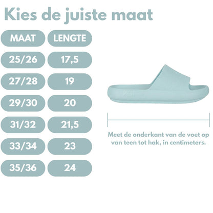 Hausschuhe Kinder - Flops - Hellblau