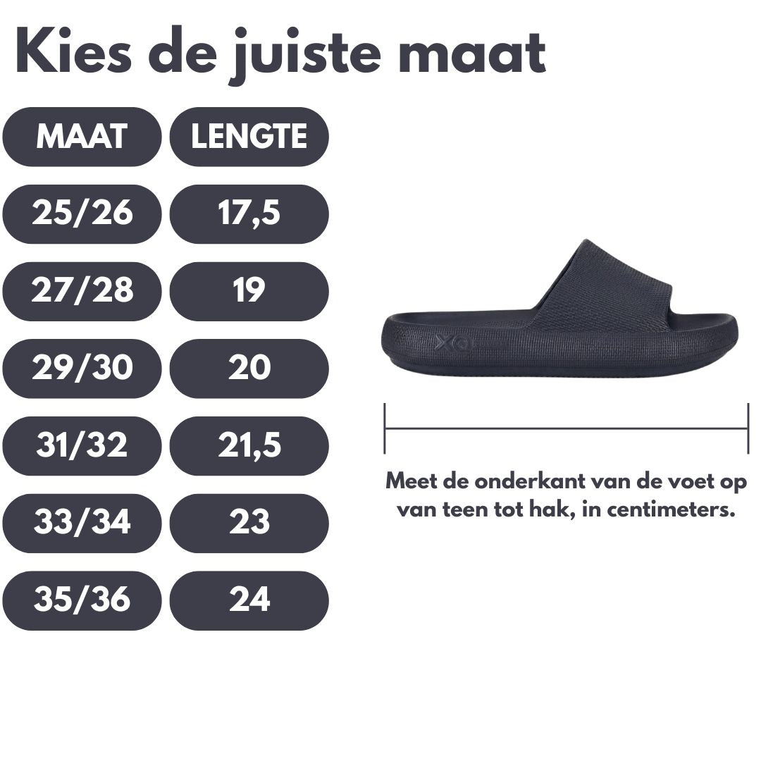 Chaussons enfants - Flops - Bleu marine