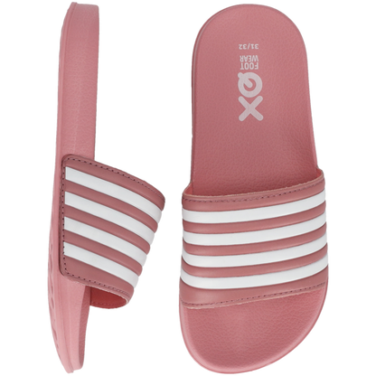 Slippers Kinderen - Unisex - Roze/Wit