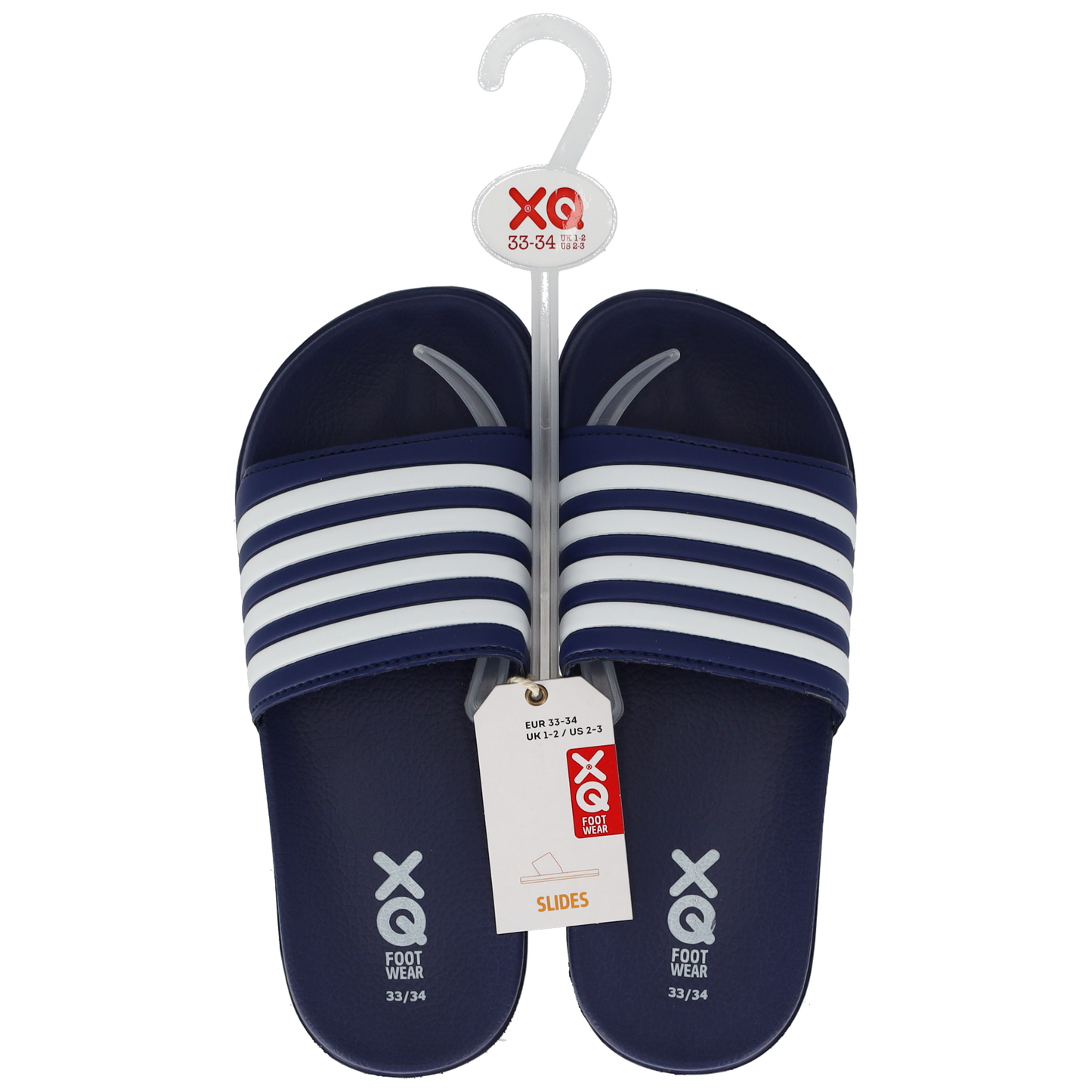 Slippers Kinderen - Unisex - Navy/Wit