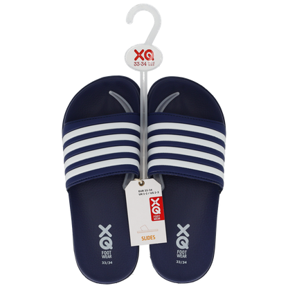 Slippers Kinderen - Unisex - Navy/Wit