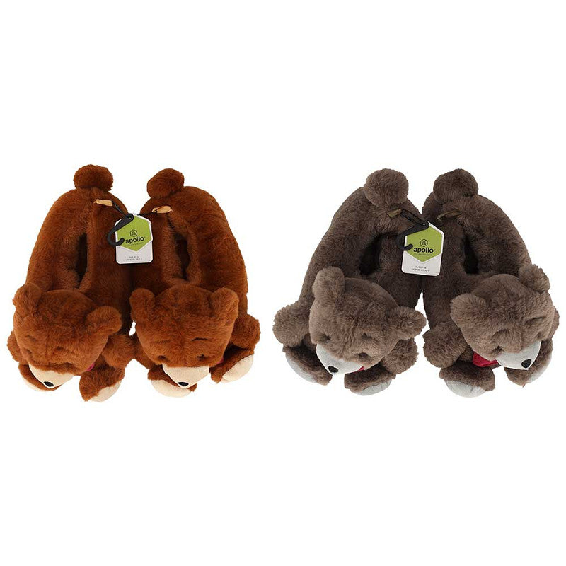 Tierpantoffeln Kinder - Bär - Unisex