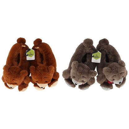 Tierpantoffeln Kinder - Bär - Unisex