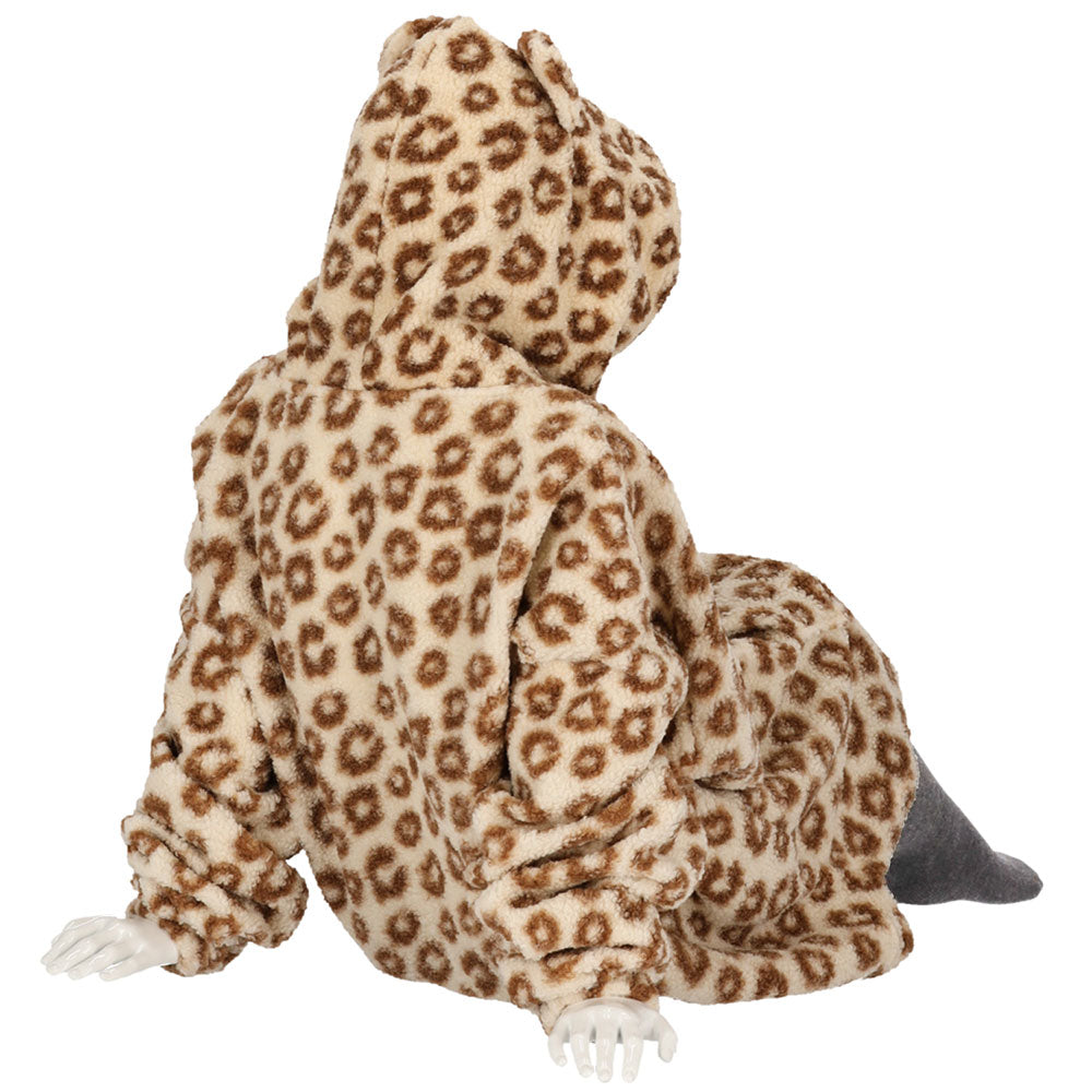 Huggle Hoodie Kids - Luipaard print - One Size - Tieners