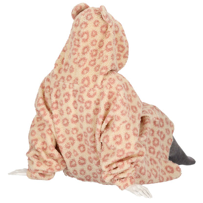 Huggle Hoodie Kids - Luipaard print - One Size - Tieners