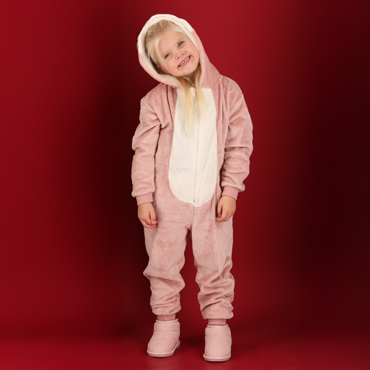 Kinder Onesie - Unicorn - Roze