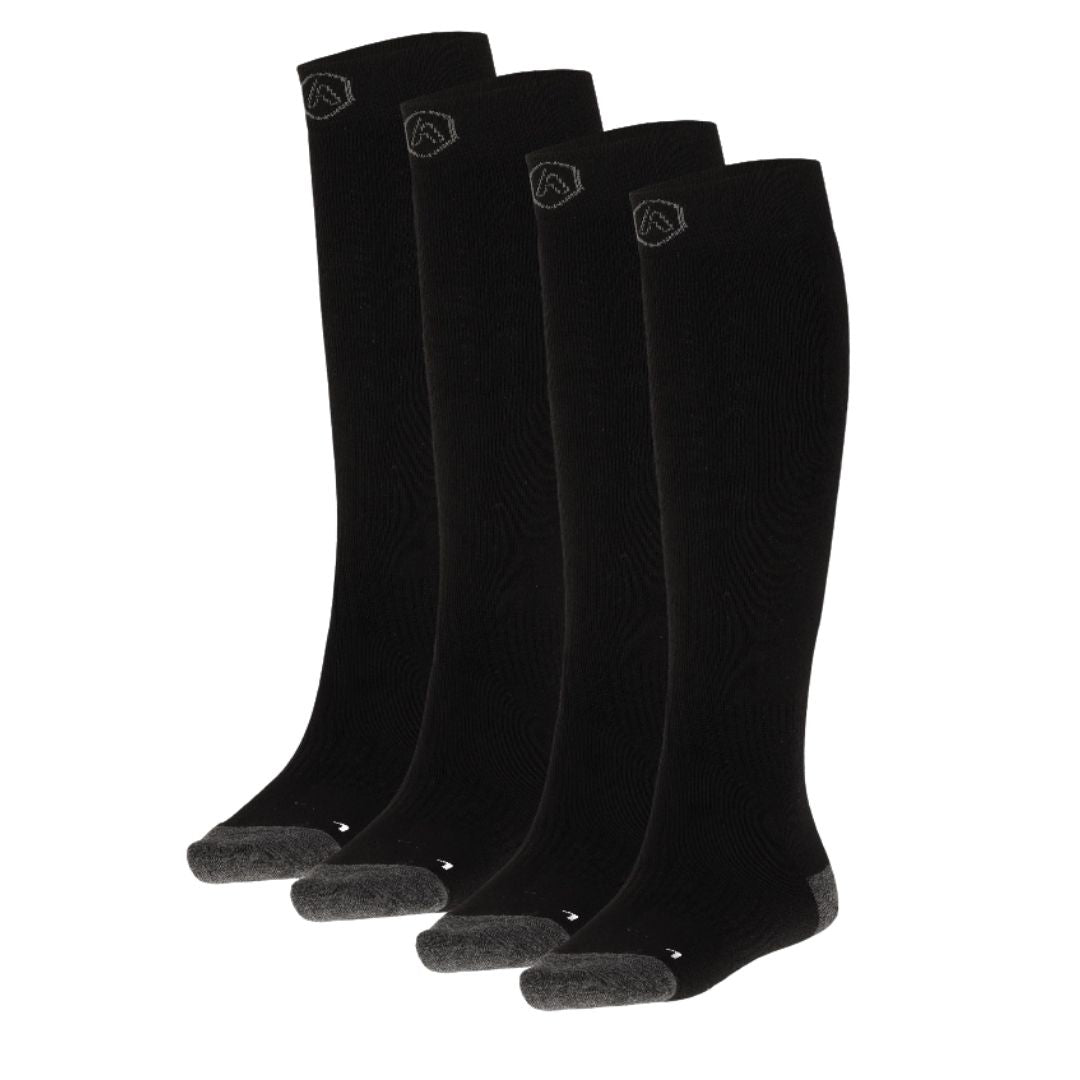 Skisokken Kinderen – Plain – Unisex – 4-Pack