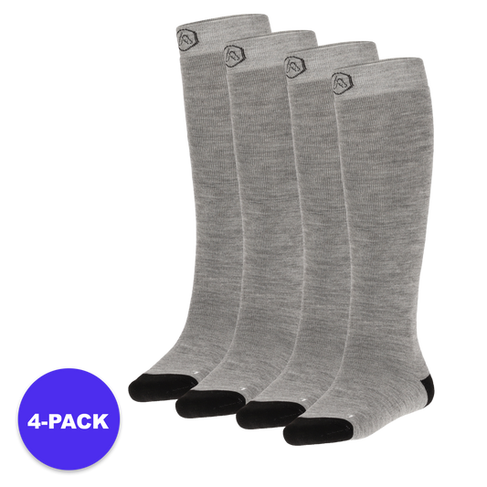 Chaussettes de ski Kids - Plain - Unisex - 4-Pack