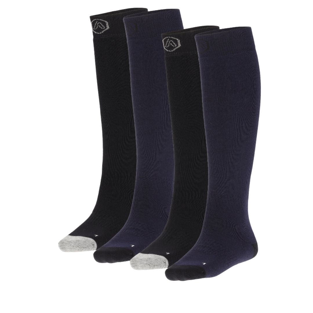 Skisokken Kinderen – Plain – Unisex – 4-Pack