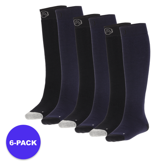 Chaussettes de ski Kids - Plain - Unisex - 6-Pack