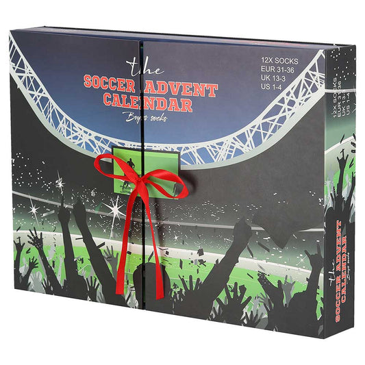 Kerst advent kalender - Jongens - 12-Paar - Voetbal