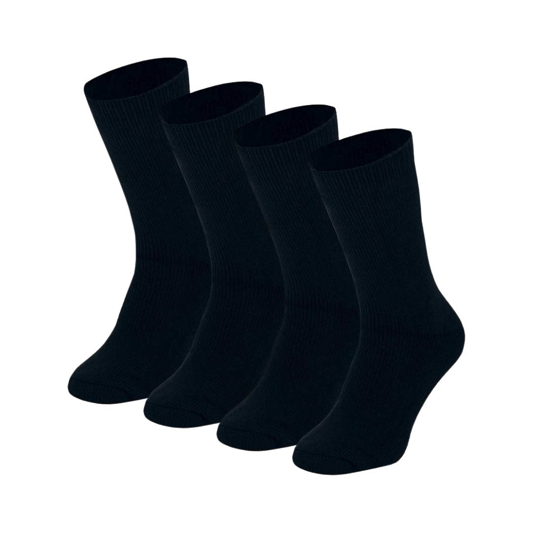 Chaussettes thermiques pour dames - 4 paires - Taille 36/41