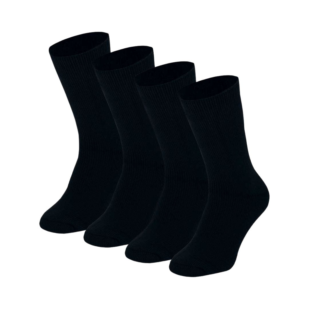 Chaussettes thermiques pour dames - 4 paires - Taille 36/41
