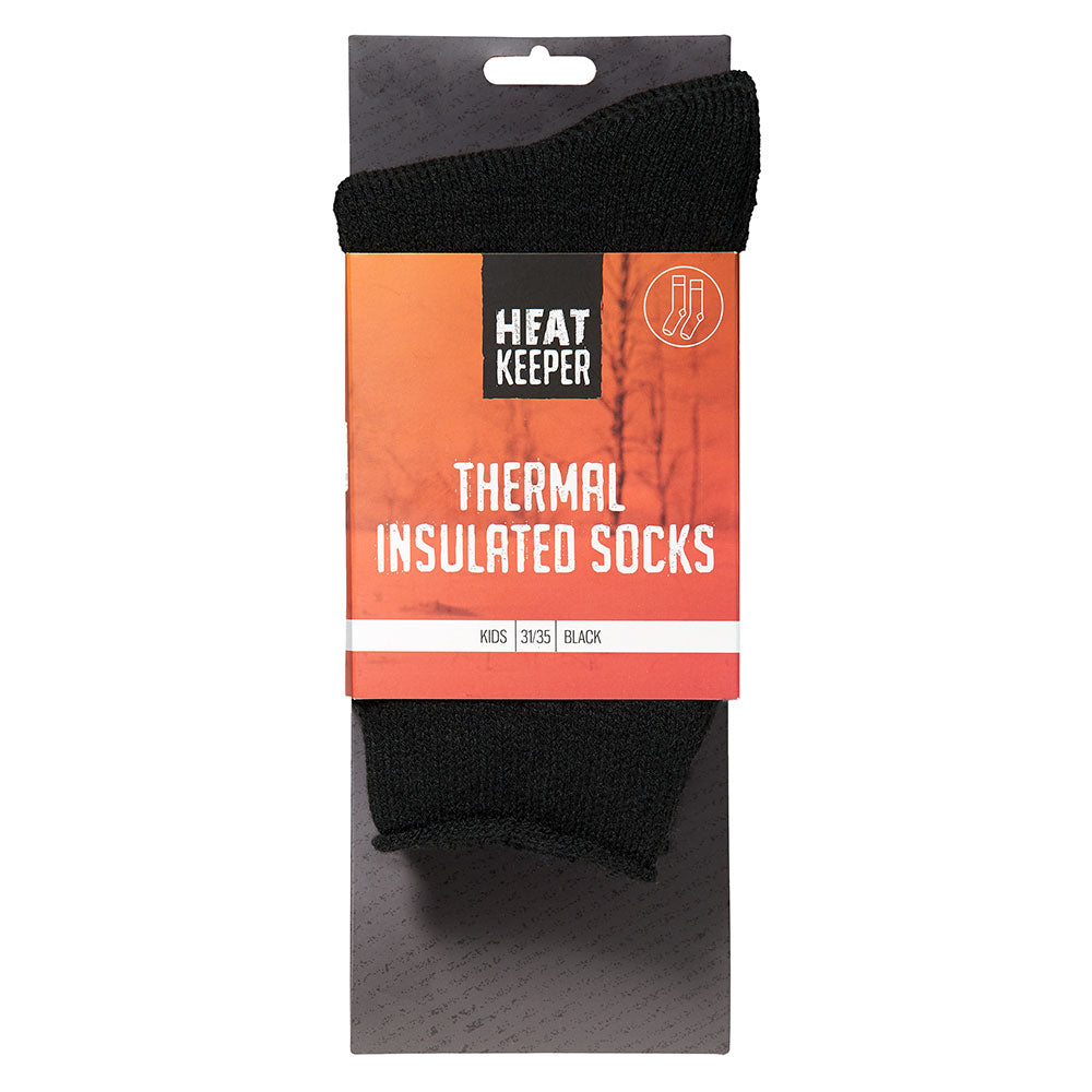 Chaussettes thermo enfants - 4 paires - Taille 31/35