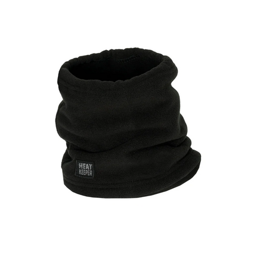 Fleece nekwarmer kinderen - Zwart - 2 stuks