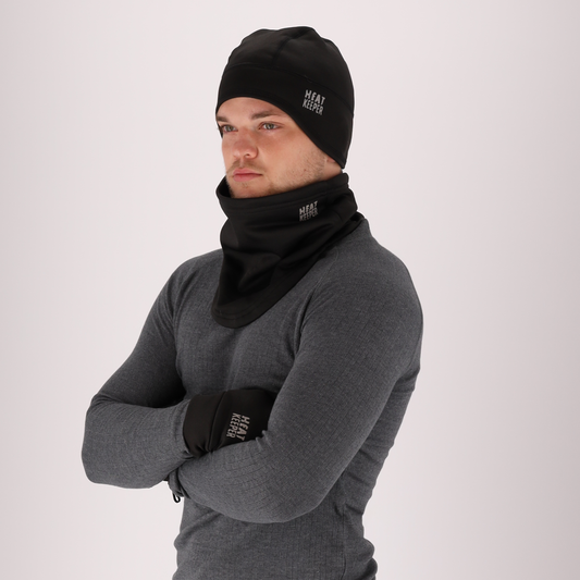 Neckwarmer Black - 1-Piece