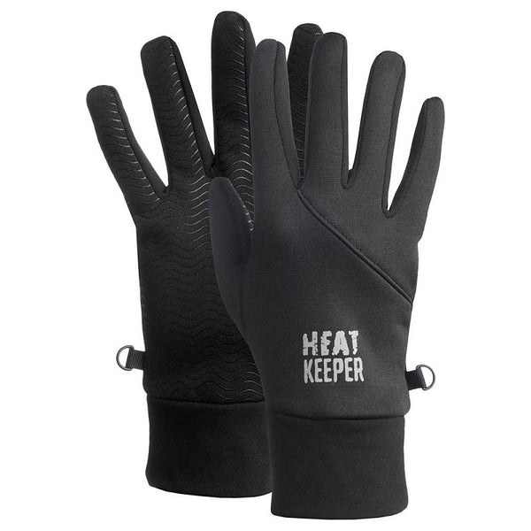 Thermo Handschoenen fingertop - Heren - Zwart - 2-Paar Thermo Handschoenen fingertop - Heren - Zwart - 2-Paar