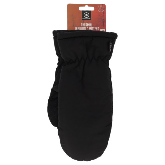 Thermo wanten dames - Zwart - One Size - 1-Paar - Morethansocks